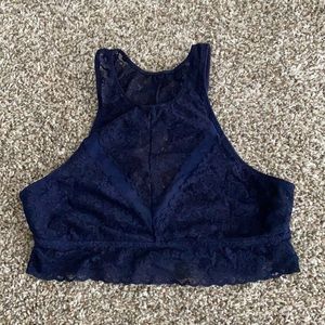 Beautiful Navy Lace Bralette.